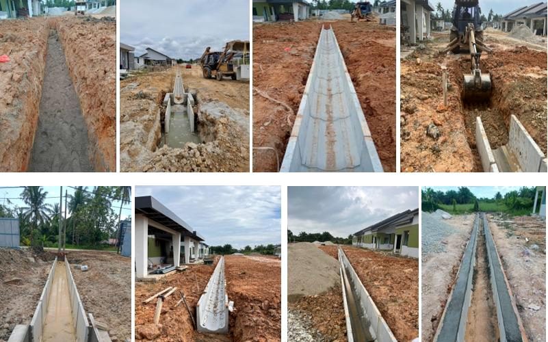 Earthwork and drainage construction