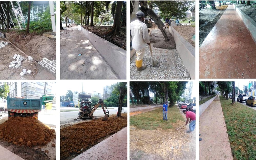 Drainage and infrastructure works